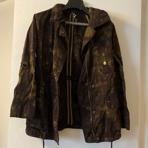 Tie Dye utility jacket